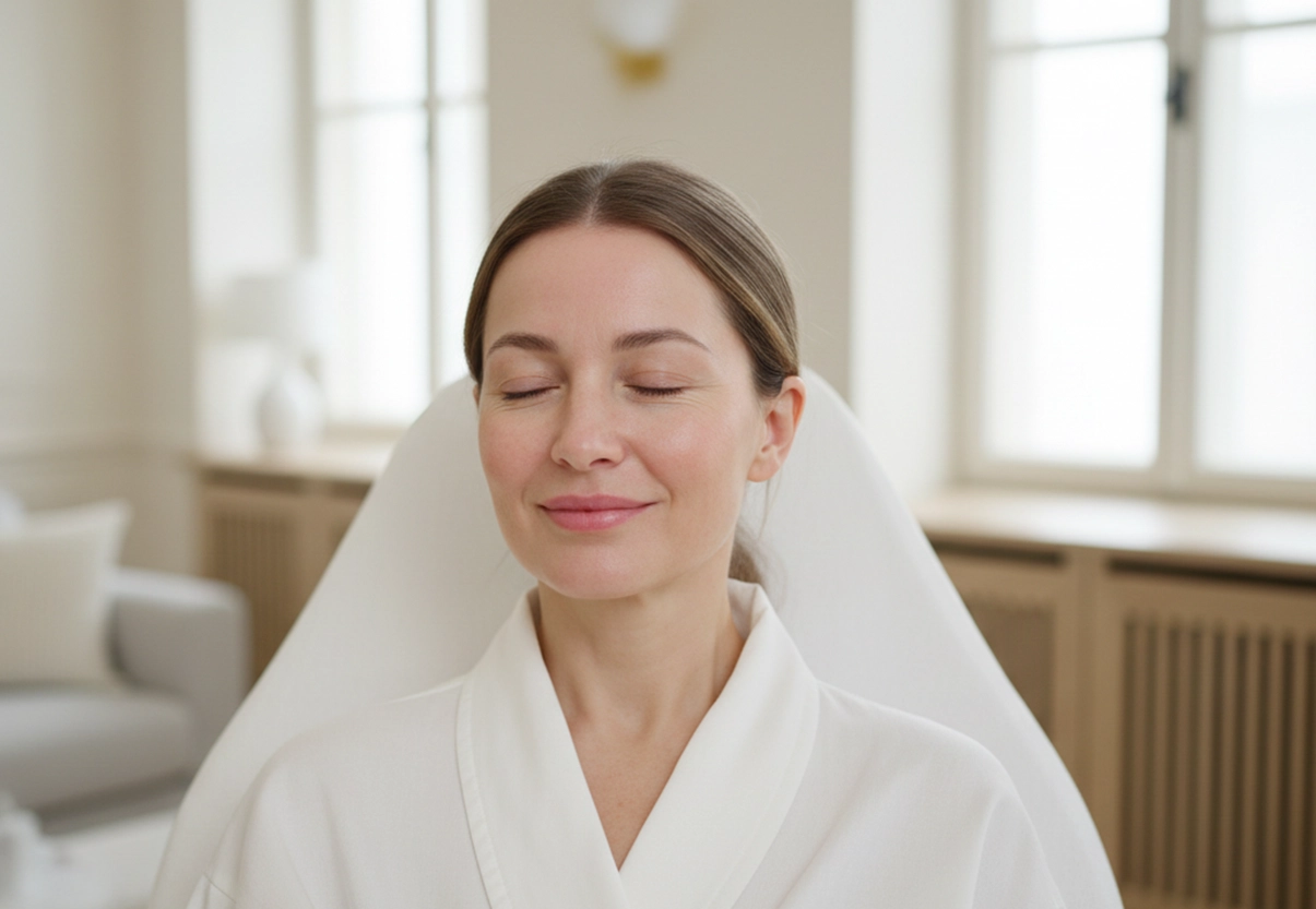 Skin after BBL treatment at Everyderm